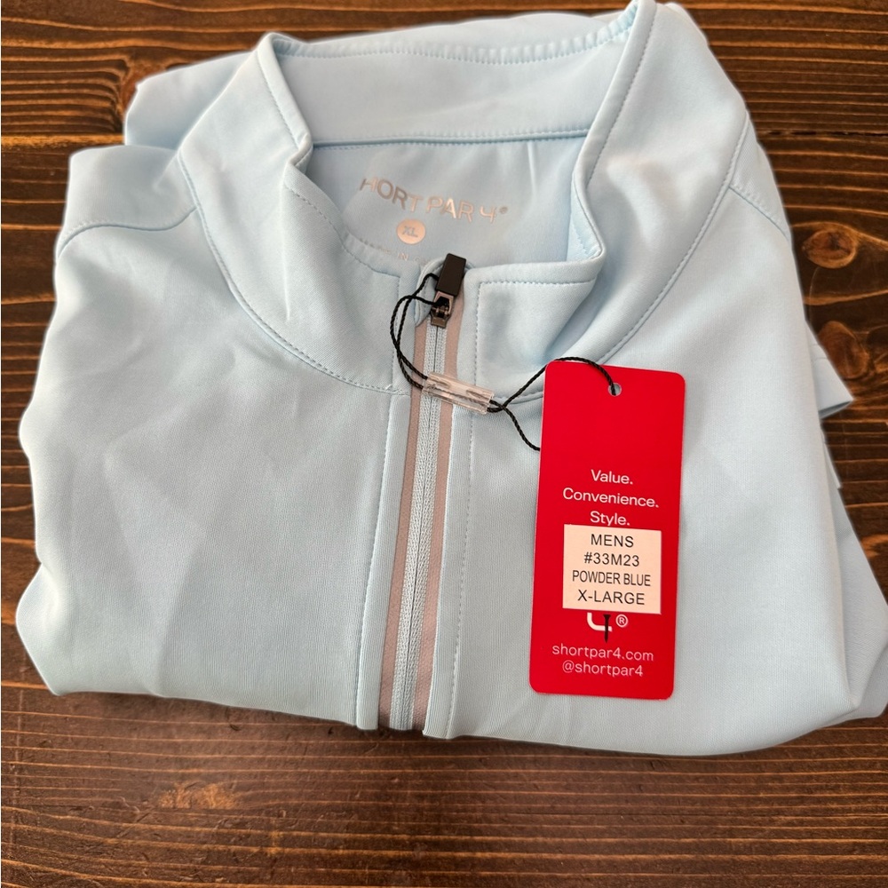 Short Par 4 Men's Powder quarter zip